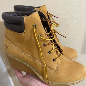 Timberland wedge boots